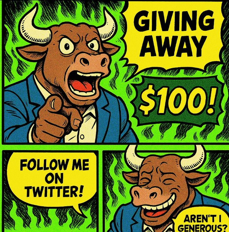 💸 GIVING AWAY $100! 💸

Because you deserve more than liquidation tears 😭
To enter: 
✅ Follow me
✅ Retweet this
✅ Drop a comment

I’ll pick one lucky winner on MONDAY 🎯

Aren’t I generous? 😏

#BTC #ETH $BTC $ETH