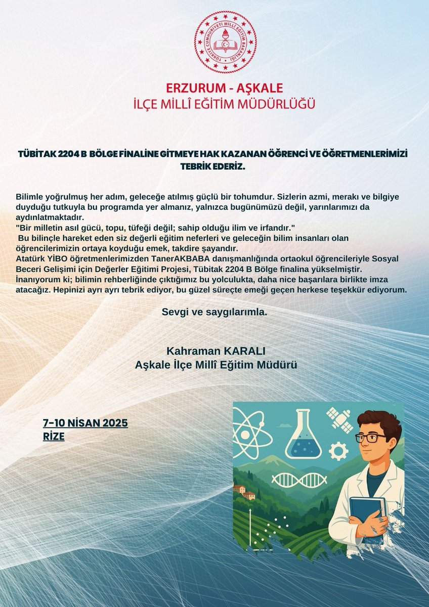 <a href="/tcmeb/">Millî Eğitim Bakanlığı</a> 
<a href="/Yusuf__Tekin/">Yusuf Tekin</a> 
<a href="/AskaleKaymkmlg/">Aşkale Kaymakamlığı</a> 
<a href="/Erzurum_Mem/">Erzurum İl Millî Eğitim Müdürlüğü</a> 
<a href="/K_Karali25/">Kahraman KARALI</a>