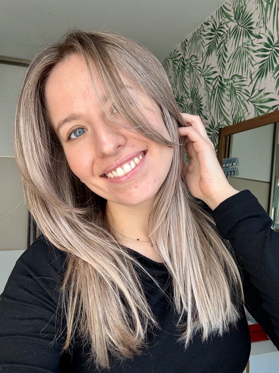 gm ✨ just a little hair update and back to creating