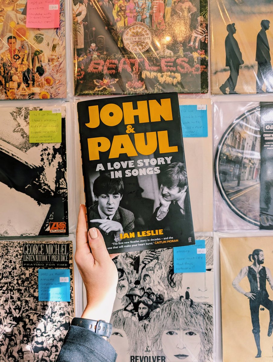 This Saturday, join <a href="/mrianleslie/">Ian Leslie</a> and Ben Shahrabi for a discussion on Ian's new book, 'John &amp; Paul: A Love Story in Songs' - published tomorrow!
Book tickets here: eventbrite.co.uk/e/event-with-i…