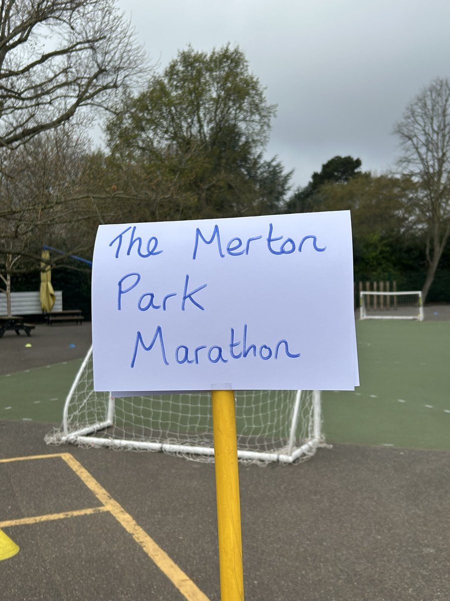 We are ready for the Merton Park Marathon today! 🏃‍♂️🏃🏻‍♀️👟