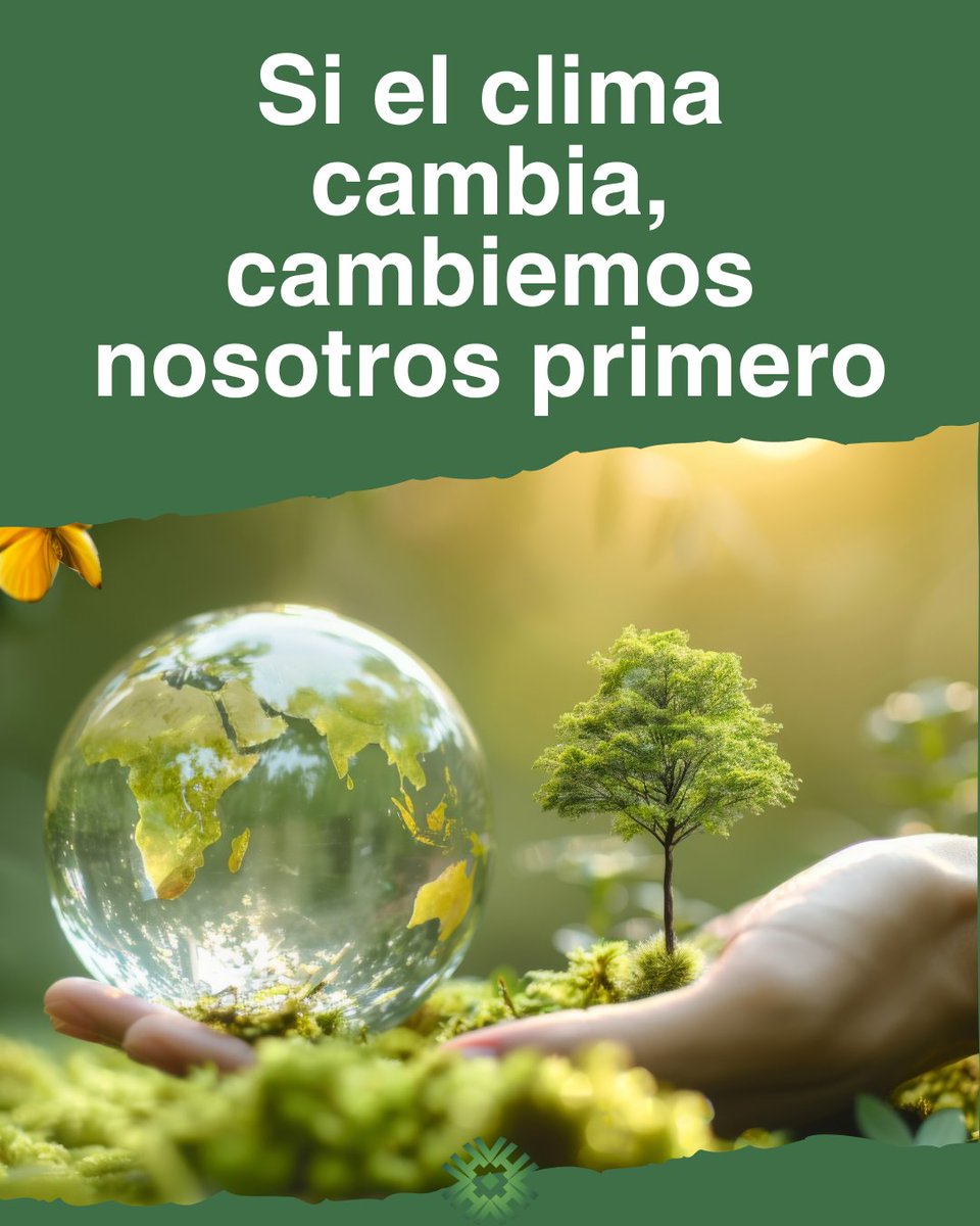 InfoVisionaryh's tweet photo. 🌍 Hoy, en el Día Mundial del Clima, recordamos que cada acción cuenta. Reducir emisiones, desperdicio y cuidar el planeta no es solo necesario, ¡es posible! El cambio climático no espera, pero juntos podemos marcar la diferencia. 💚🌱 #DiaMundialDelClima https://t.co/AaMhBIr7LQ