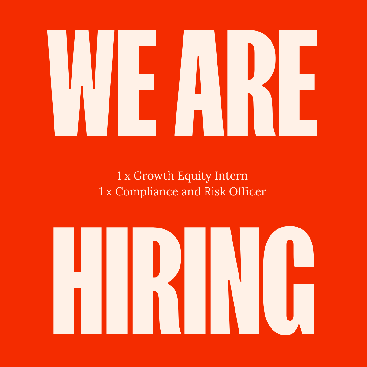 PartechPartners's tweet photo. Has the start of spring got you thinking of new beginnings? Well, we have two new openings at Partech that may be just what youโre looking for! Letโs have a lookโฆ
#Hiring #VCjobs
1/6 https://t.co/ys7XUYnh6D