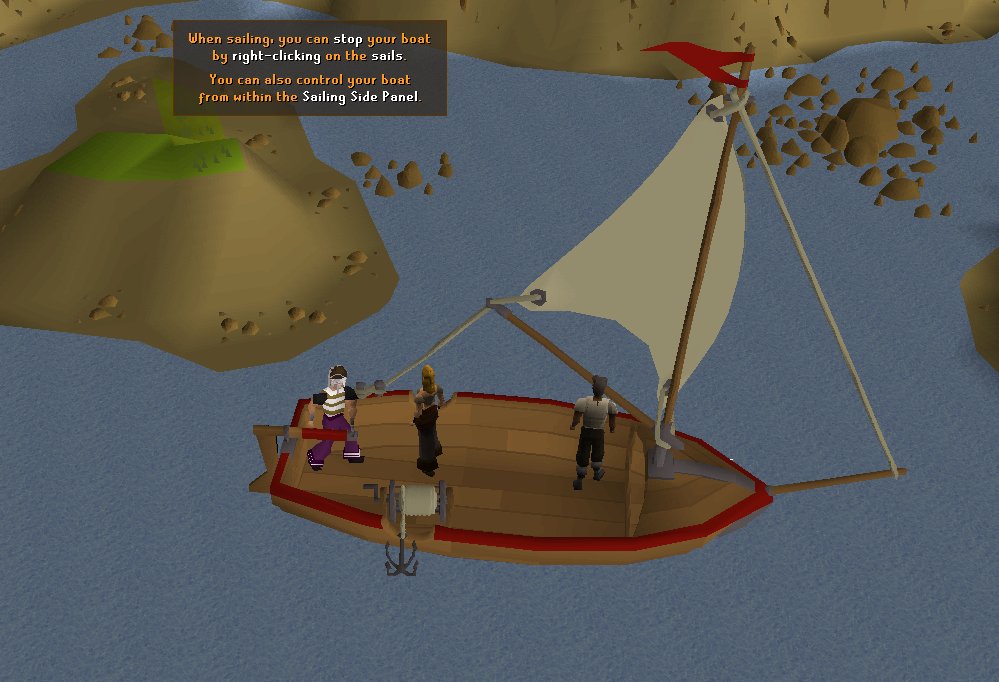 I really like the new sailing skill in OSRS 😁