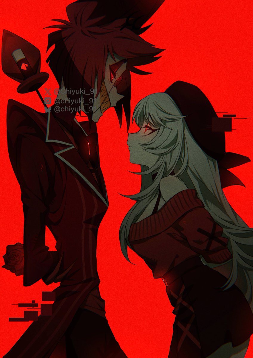 Chiyuki_91's tweet photo. #HazbinHotelOC #Emilyfromhell https://t.co/GJf9nqOHsY
