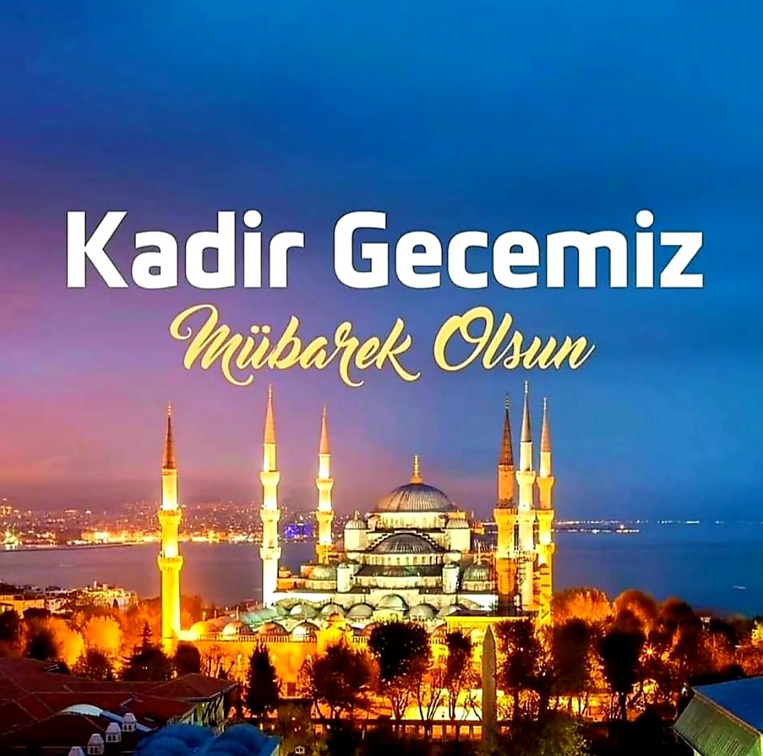 Bin aydan daha hayırlı olduğu müjdelenen mübarek #KadirGecesi'nin ülkemize, milletimize ve tüm İslâm alemine sağlık, huzur ve hayırlar getirmesini Yüce Allah'tan niyaz ederim.
Dua ve ibadetlerimiz kabul olsun.
#KadirGecemiz mübarek olsun.