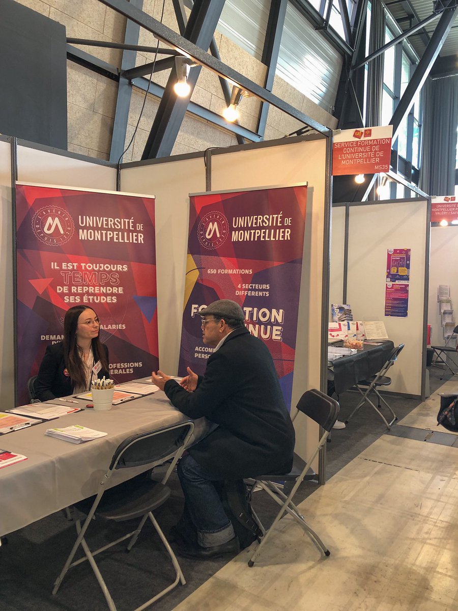 🔴 En direct du Salon #TAF de Montpellier

Céline et Manale sont présentes au Parc des Expositions pour vous renseigner ✨

Quel que soit votre projet professionnel, on vous accompagne 🤝🏼

Former pour transformer ☀️