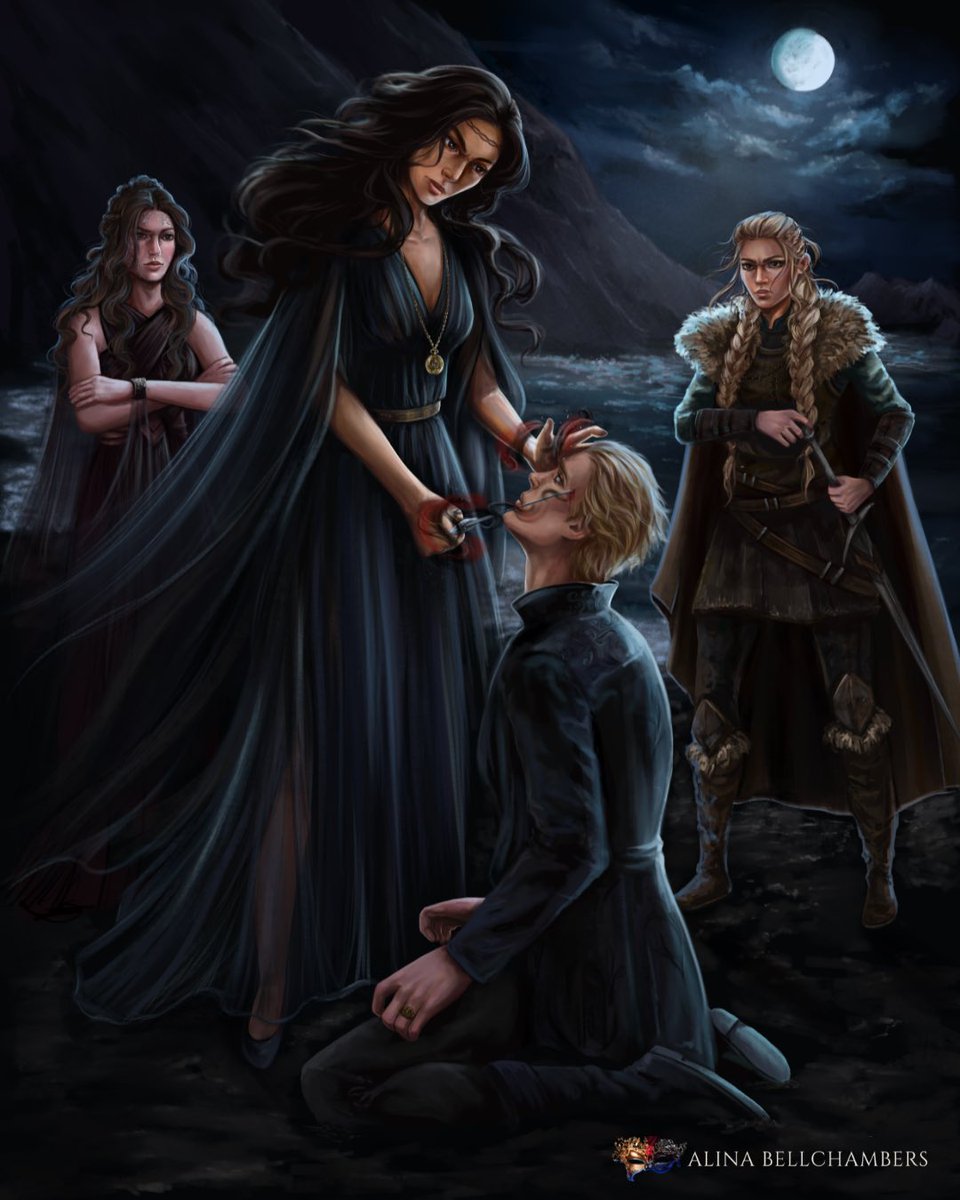 AlinaBellWrites's tweet photo. ✨ BOOK TWO CHARACTER ART REVEAL ✨
⚠️ Spoilers ahead for The Order of Masks! If you haven’t read TOOM yet, follow the link in my bio to dive into an epic fantasy with betrayals, high stakes, and romance ❤️‍🔥⚔️👑 

Art by the incredibly talented @alexandrabrlm_art  👀🩸 https://t.co/8oME4coxIq