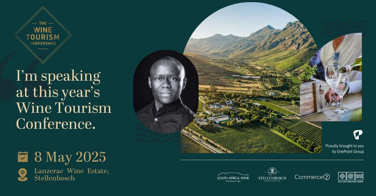 JerryMpufane's tweet photo. South Africa, with its stunning landscapes, coupled with a rich cultural heritage, is a top destination for oenophiles and casual tourists alike. Wine Tourism is the talking point, so come and join us … https://t.co/qhMmOBDFbK
