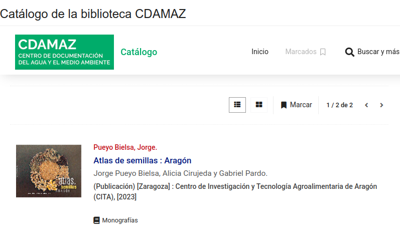 Biblioteca verde CDAMAZ tweet media