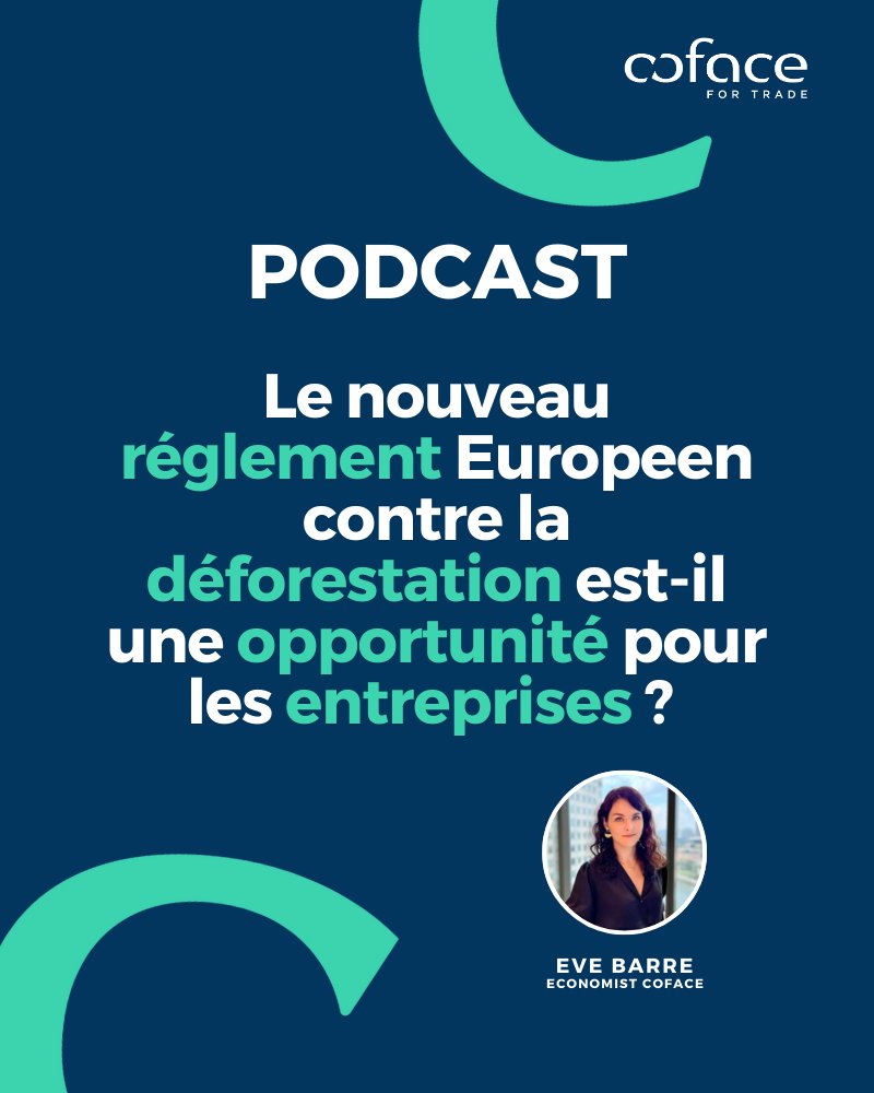 🚨 Révolution commerciale : L'EUDR va tout changer !

Découvrez comment cette nouvelle réglementation européenne contre la déforestation va impacter votre business.

🎙️ Podcast Trade Talk avec Eve Barré

👉 Écoutez ici 
ow.ly/759E50VocAv