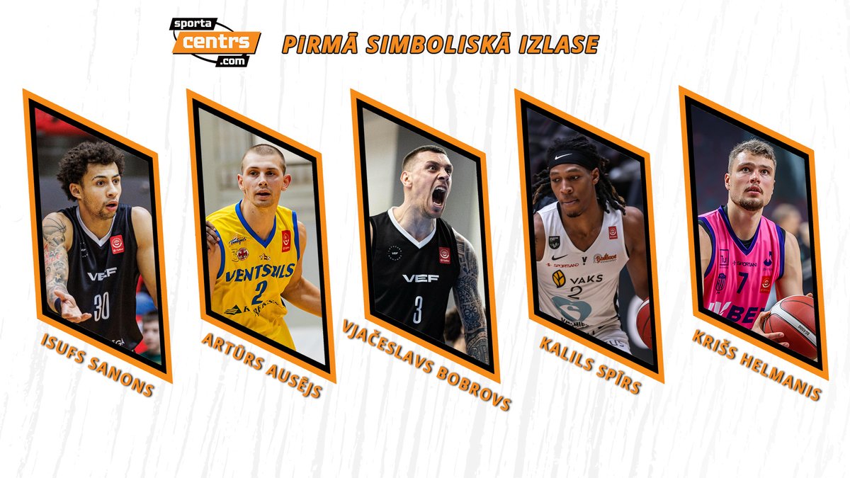 Portāla <a href="/Sportacentrs/">Sportacentrs.com</a> aptaujas pirmā simboliskā izlase:
Isufs Sanons  🐼
<a href="/AAusejs/">Artūrs Ausējs</a> 💛💙
Vjačeslavs Bobrovs  🐼
Kalils Spīrs 🌱
Krišs Helmanis 🦩