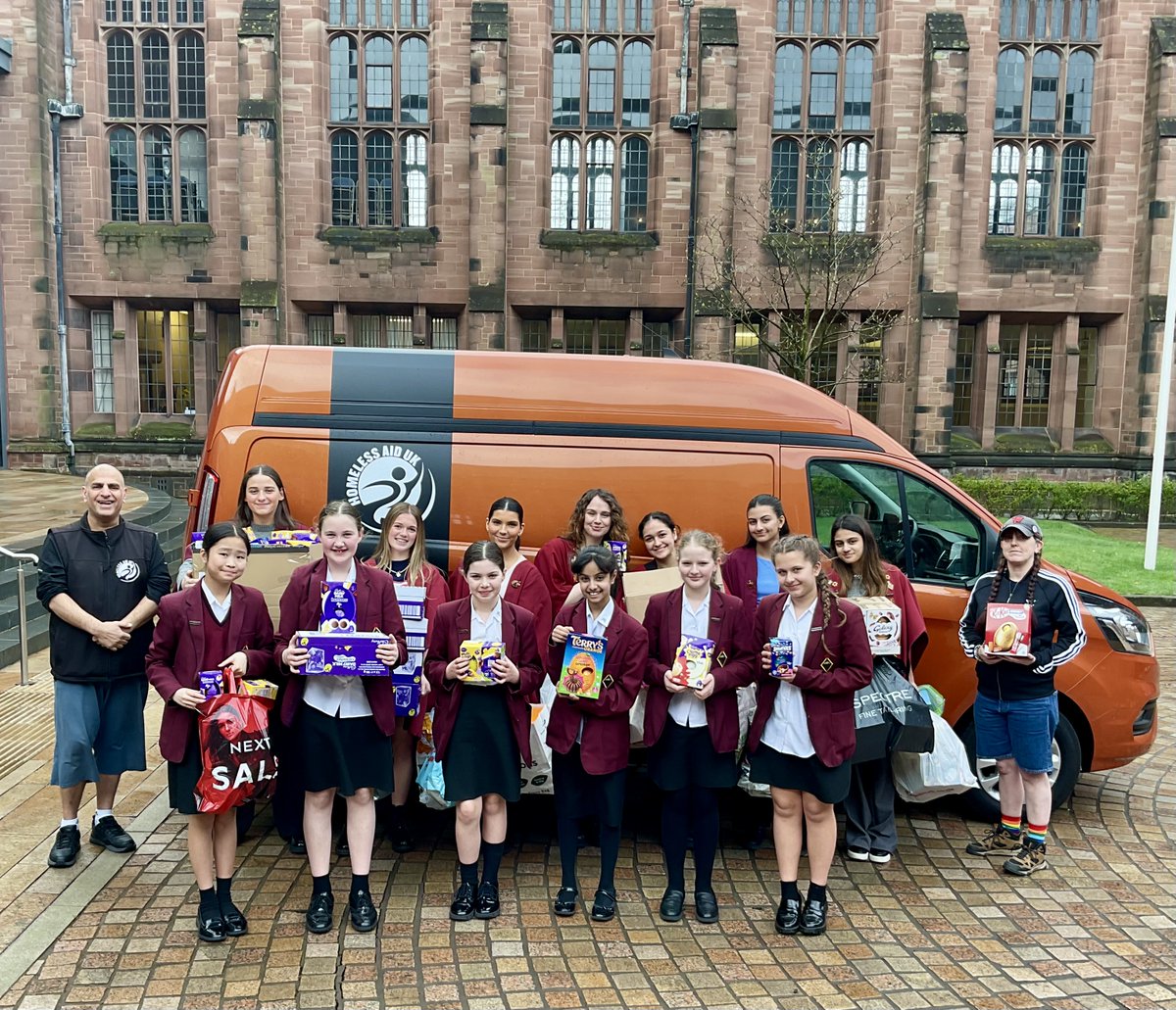 BoltonSch's tweet photo. #BoltonSch is grateful for the support we have received for our Easter egg appeal.

The generous contributions from #BSGD pupils will bring happiness to children supported by @HomelessAid_UK who are dedicated to providing assistance to homeless families in Bolton.

#BoltonGiving https://t.co/T427re2qyr