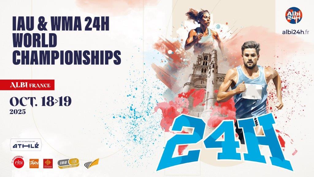 Countdown to the 2025 IAU &amp; WMA 24H World Championships in Albi, France.
As we passed the six-month countdown to the Championships we are thrilled to unveil the official event poster.
iau-ultramarathon.org/countdown-to-2…