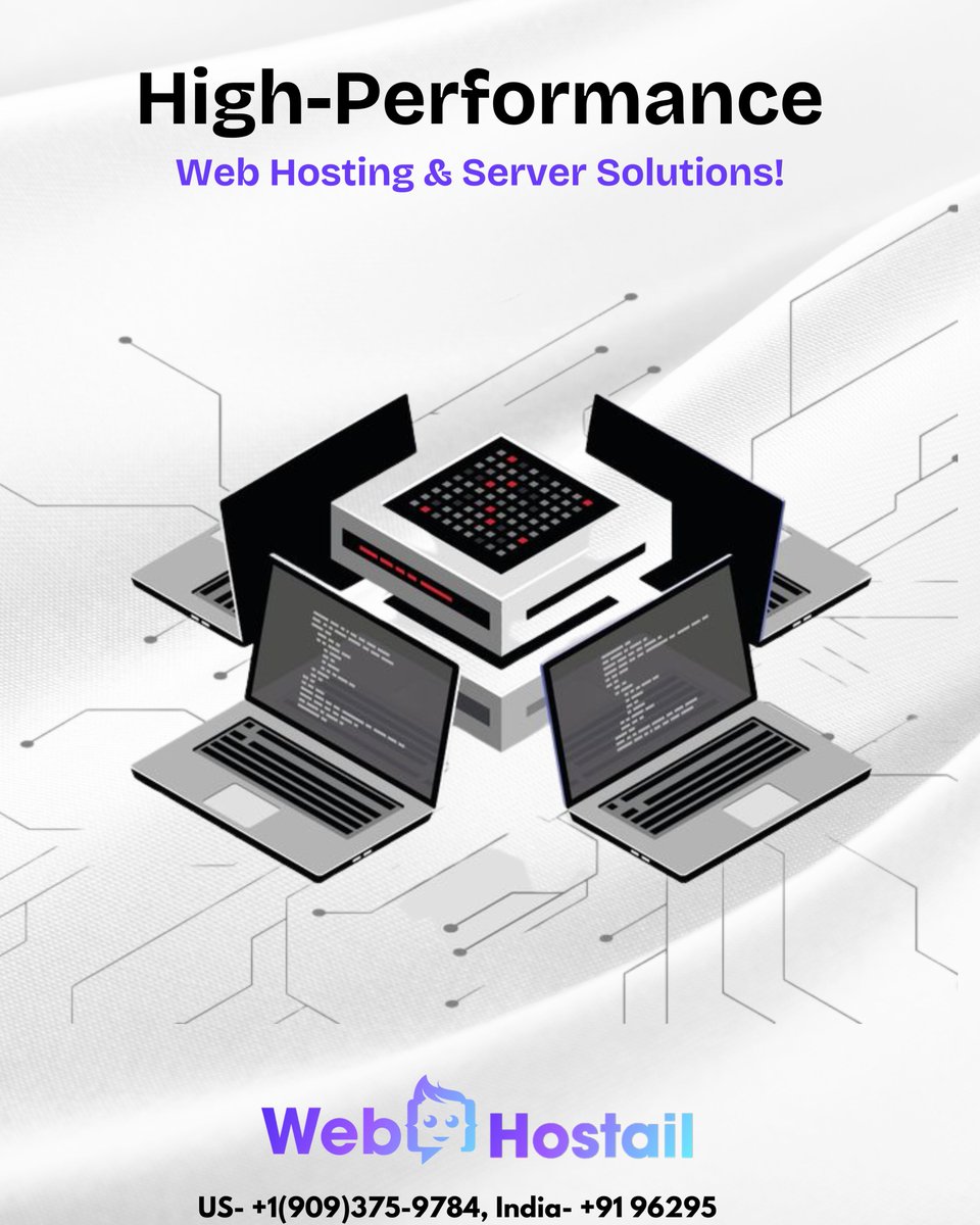 WebHostail's tweet photo. Power Up Your Website with High-Performance Hosting! Fast, secure, and reliable servers for seamless performance. Get started today! 
#WebHosting #FastServers #SecureHosting #24x7Uptime #BusinessGrowth https://t.co/TDtCgoZ9Wm