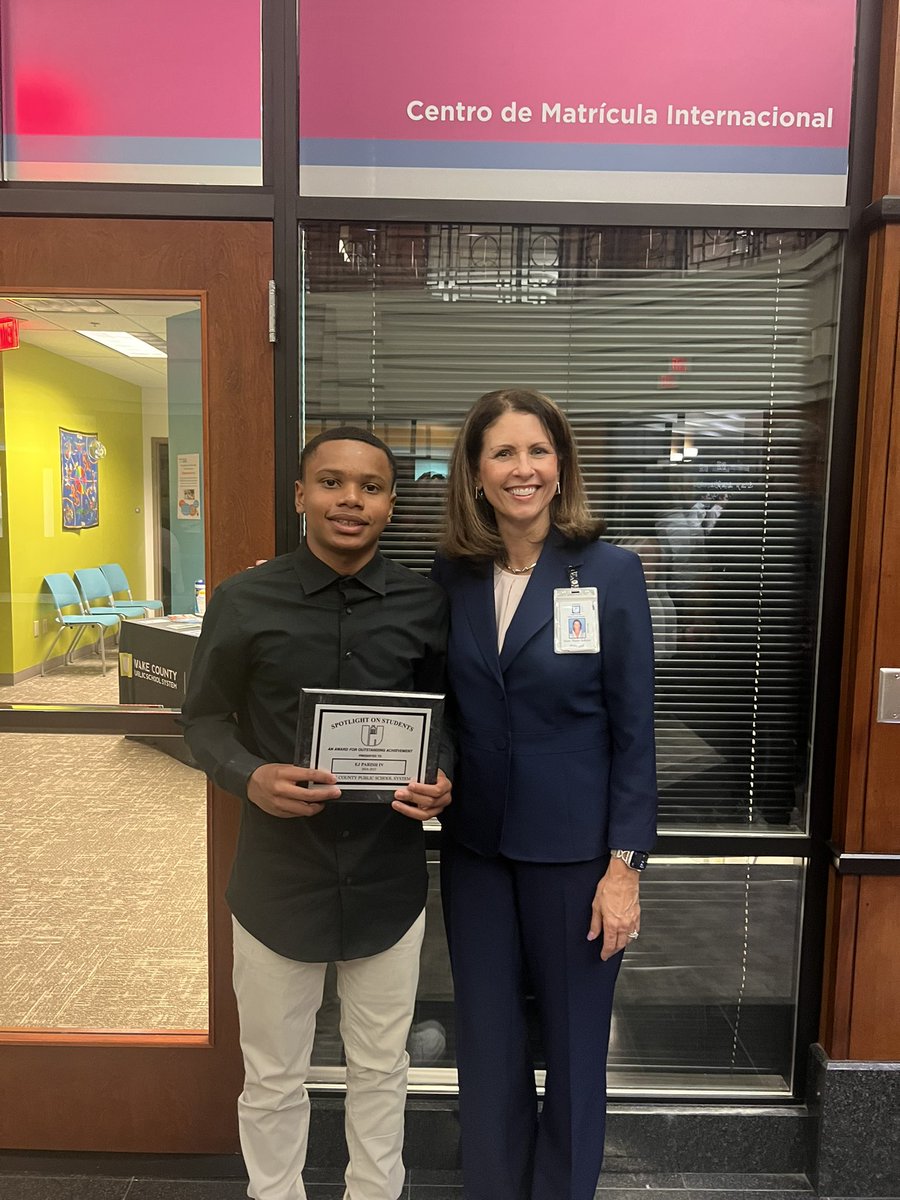 We are proud to have this Nighthawk, EJ Parish, represent our school as our Spotlight on Student at tonight’s WCPSS Board Meeting 🩵💙🧡