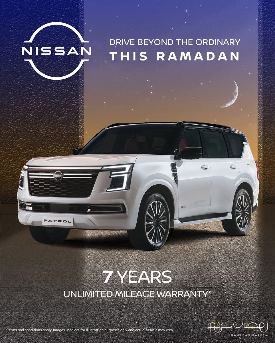 GDNonline's tweet image. Own your all new #Nissan #Patrol today with Nissan Bahrain #Ramadan Offers. For more information, give us a call on +97317732732 or WhatsApp us +97337112112