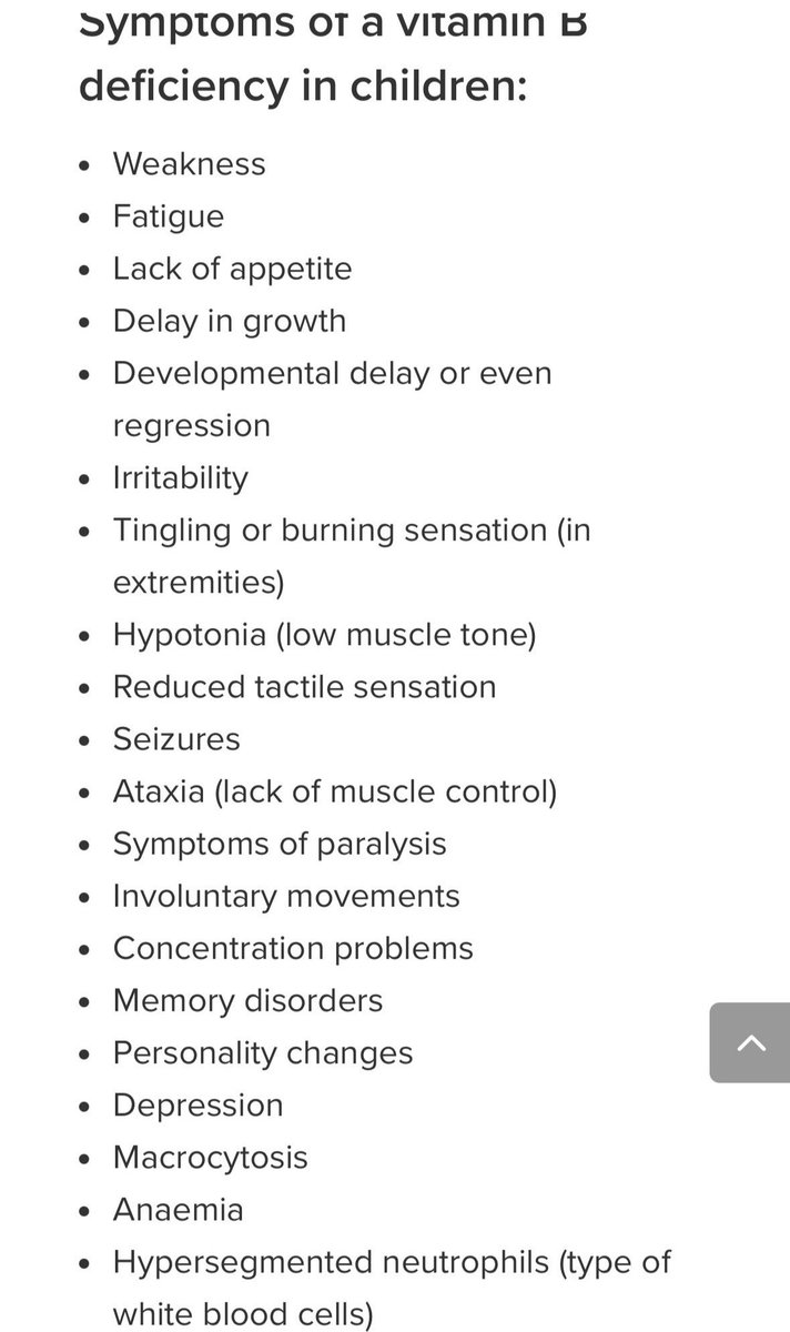 hopestardust20's tweet image. @ZacharyGrinDPT your constant replies to my posts last March were ‘unhelpful’. 

B12 deficiency needs to be ruled out if a patient presents with symptoms (some of which are listed below) @Dranjaliphysio2 thank you for your help 
The B12 Society have also been amazing