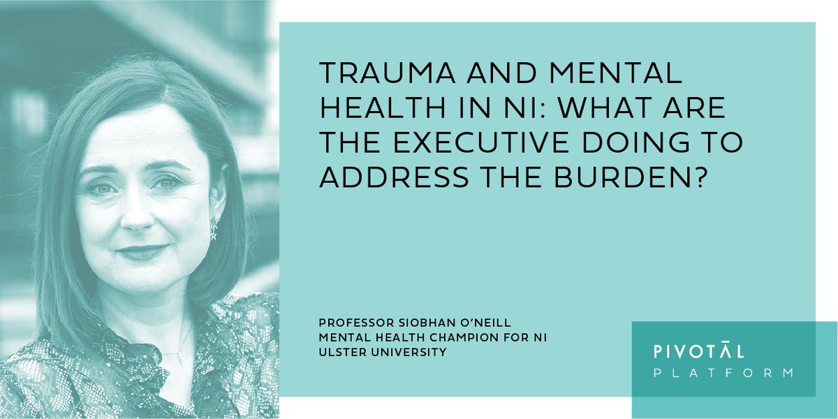 How is the Executive handling the continuing prevalence of mental health issues in Northern Ireland? Professor Siobhan O'Neill <a href="/MHC_NI/">Mental Health Champion for NI</a> writes this week for Pivotal Platform.
pivotalppf.org/our-work/pivot…