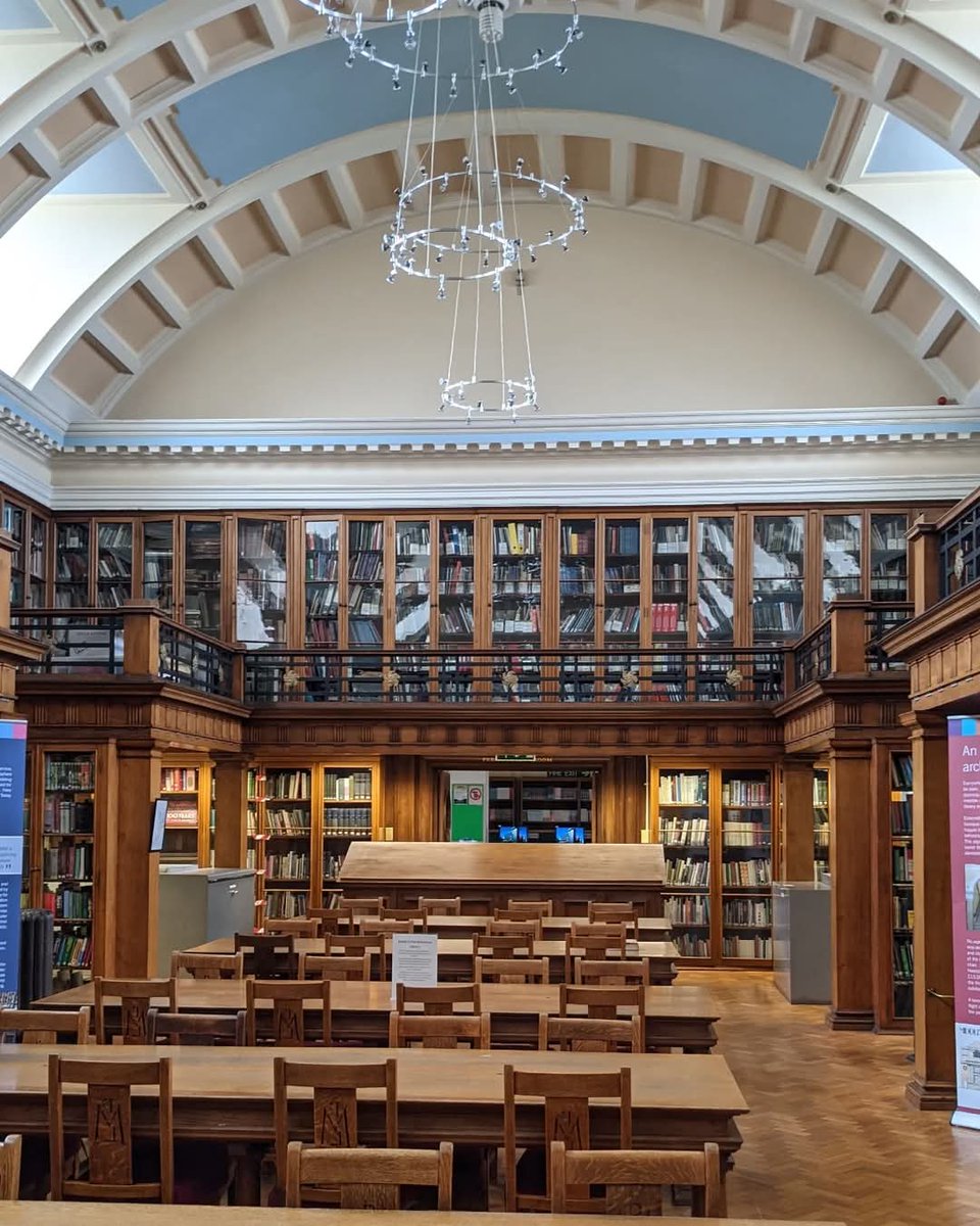 Inside the magnificent Middlesbrough Reference Library, 2023.

The Library has been a source of inspiration and comfort for Teessiders since 1912.