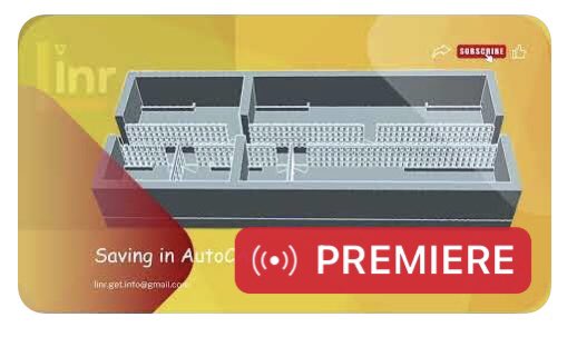 New Video!

Learn how to save your work in AutoCAD and avoid losing progress with these simple tips!

Watch here: youtu.be/hj6_5fwTUZk

Don’t forget to like, share and subscribe to the channel.