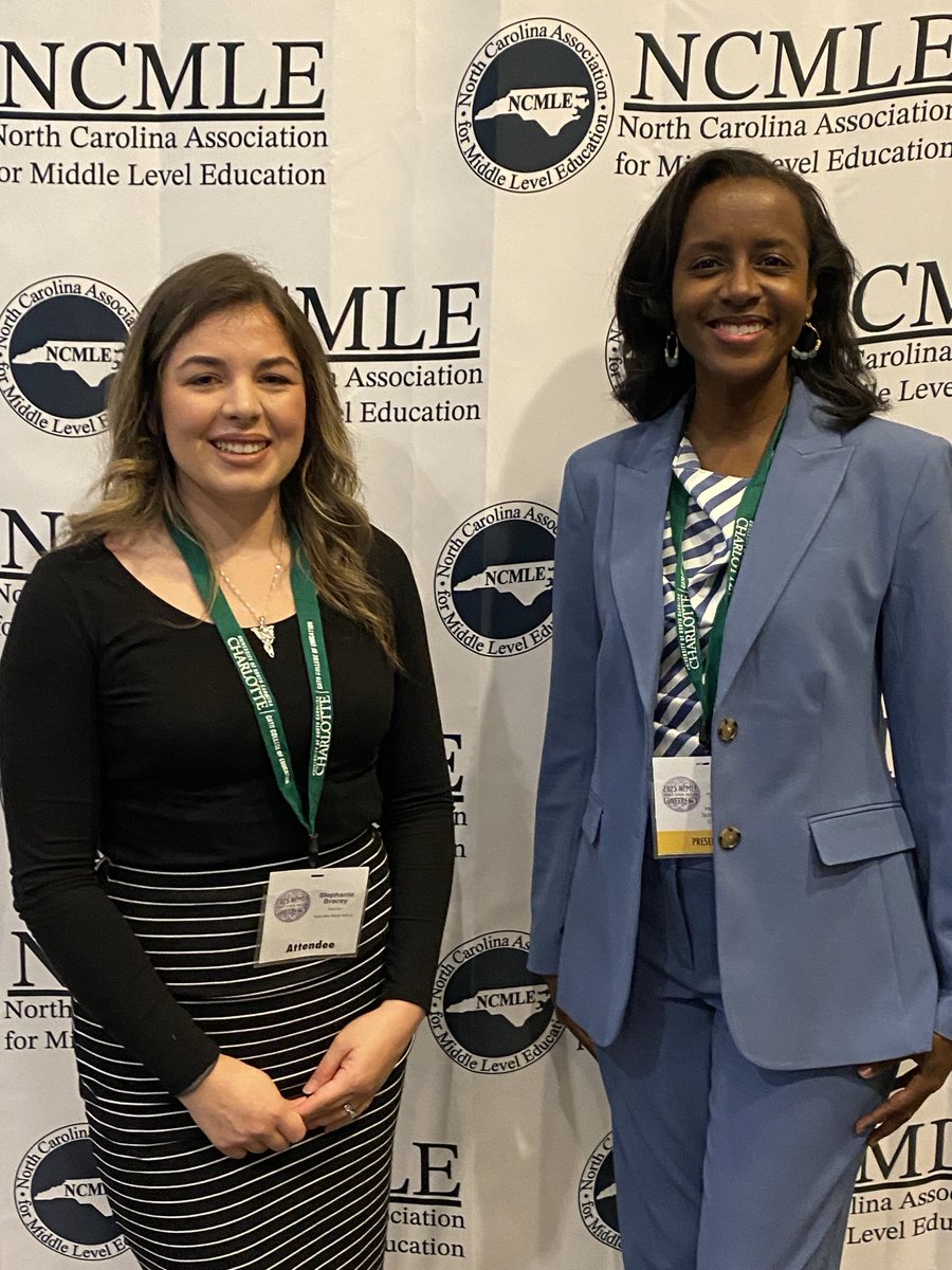 It was an honor presenting at the NCMLE Conference, but learning alongside one of HMMS’s top teachers, Ms. Bracey, was the BEST! ⁦<a href="/HMMSVikingPride/">Hope Mills Middle</a>⁩ ⁦<a href="/CumberlandCoSch/">Cumberland County Schools</a>⁩ #MsMatters2025