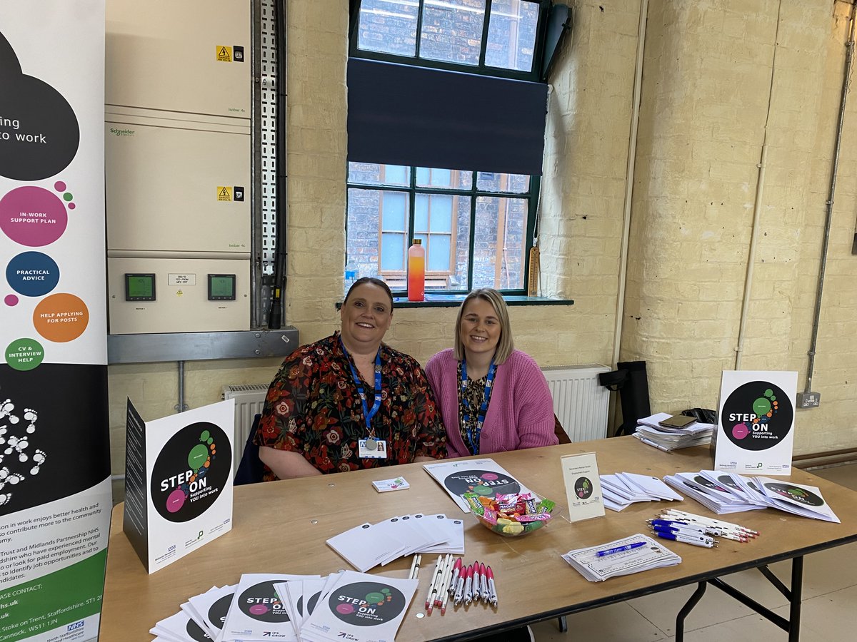 Yesterday Employment Specialists Gemma and Beth attended Reform Heritage at Middleport Pottery for a jobs fair. We engaged with lots of employers to form connections to build further relationships in the future.

<a href="/IPSGrow/">IPS Grow</a> 
<a href="/mpftnhs/">Midlands Partnership University NHS FT</a> 
<a href="/CombinedNHS/">CombinedNHS</a> 
<a href="/Middleport_Pot/">Middleport Pottery</a>