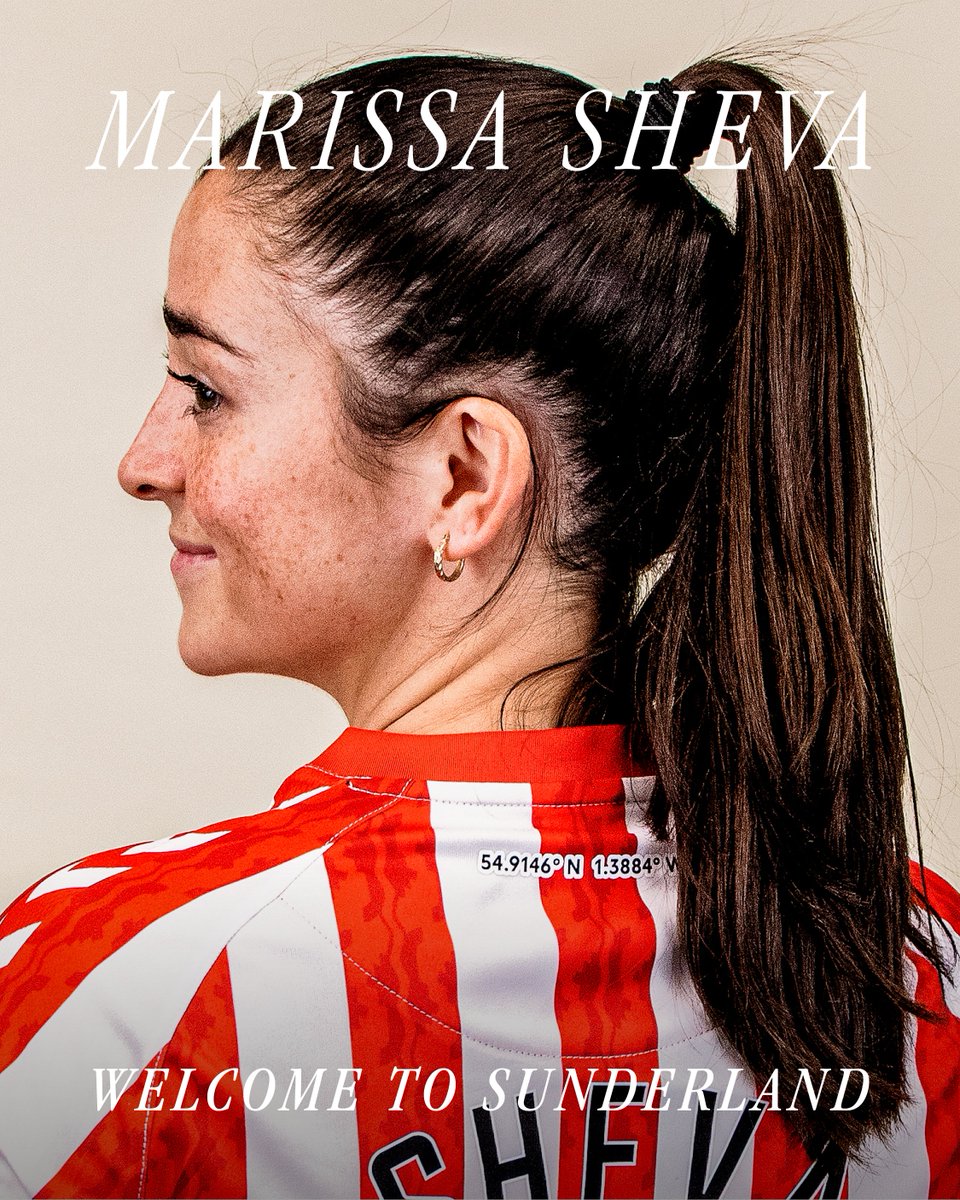 🙌 We are delighted to announce the signing of Marissa Sheva on a permanent deal!

Welcome to Sunderland, Marissa! ❤️