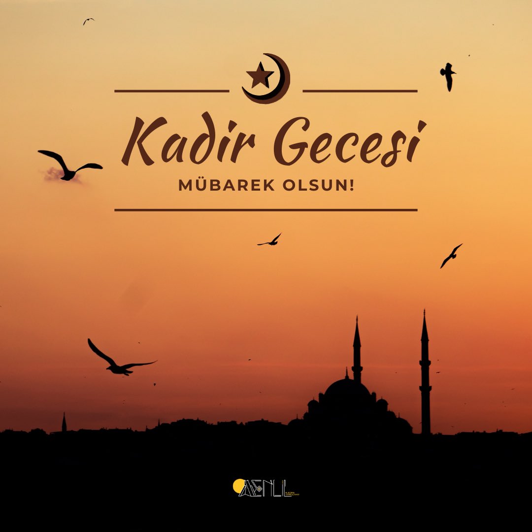EnlilYapi's tweet photo. Kadir Geceniz Mübarek Olsun! 

Rahmet ve bereketin eksik olmadığı bu özel gecede, dualarınız kabul, gönlünüz huzurla dolsun. Hayırlı Kadir Geceleri dileriz. ✨🤲

#KadirGecesi #HuzurVeBereket #Dualarla https://t.co/daBiy5BBua
