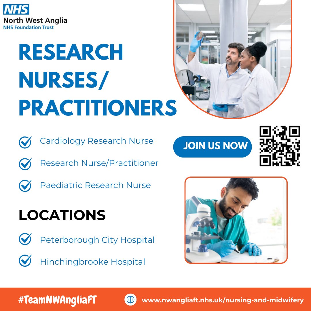 NWAngliaFT Jobs (@nwaft_jobs) on Twitter photo 🌟Ready to make a real impact? Join our research #TeamNWAngliaFT on a 12-month fixed-term contract. Advance your career in a supportive, diverse environment!
tinyurl.com/9tf85tp3
<a href="/NWAngliaRes/">Research at NWAngliaFT</a> <a href="/NHS_Jobs/">NHS Jobs</a> #ResearchCareers #HealthcareResearch #InclusiveWorkplace <a href="/CambsPboroICS/">Cambs & Peterborough Integrated Care System</a> 🌟Ready to make a real impact? Join our research #TeamNWAngliaFT on a 12-month fixed-term contract. Advance your career in a supportive, diverse environment!
tinyurl.com/9tf85tp3
<a href="/NWAngliaRes/">Research at NWAngliaFT</a> <a href="/NHS_Jobs/">NHS Jobs</a> #ResearchCareers #HealthcareResearch #InclusiveWorkplace <a href="/CambsPboroICS/">Cambs & Peterborough Integrated Care System</a>
