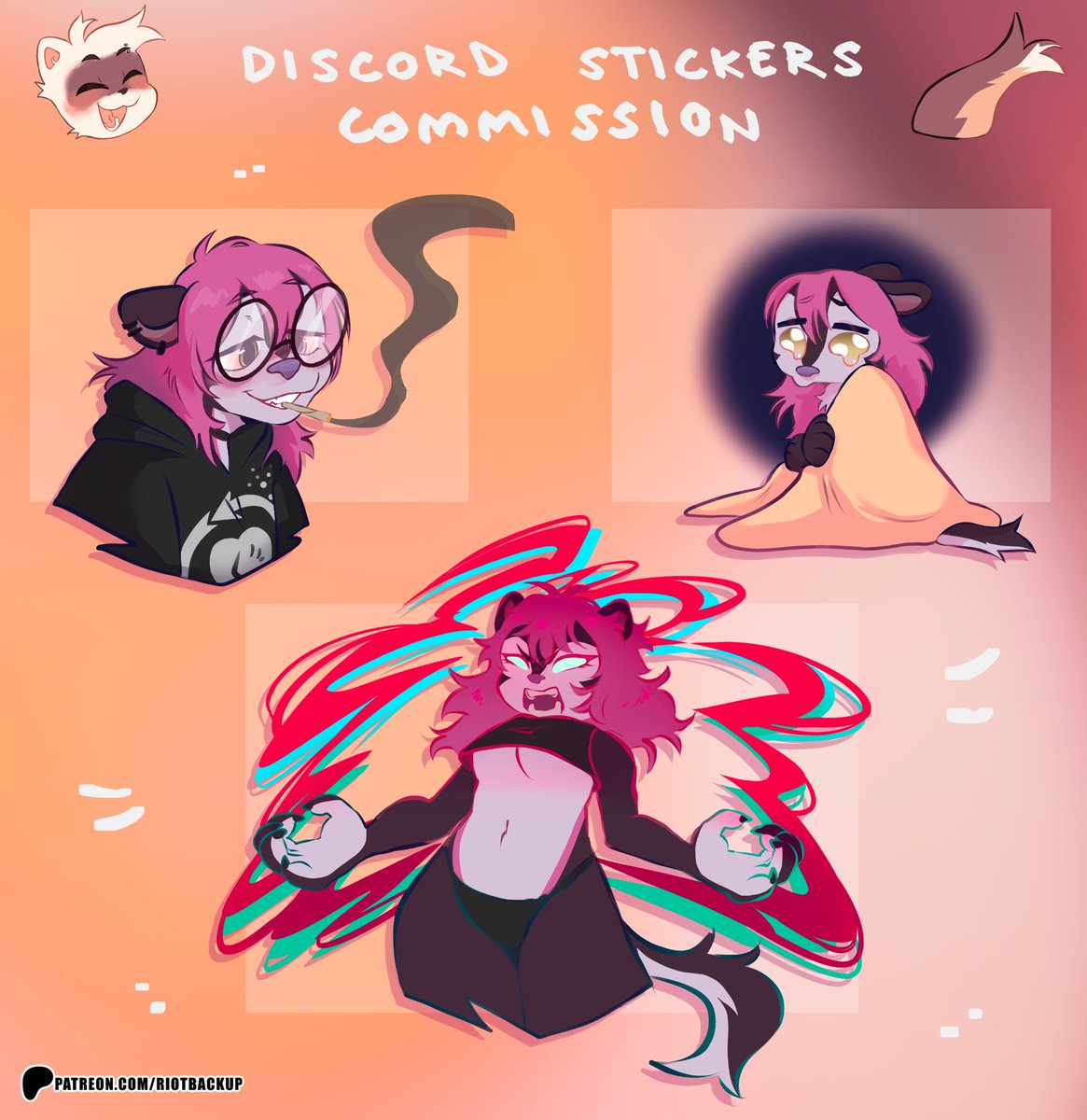 Another set of discord comms! ^^ 

for <a href="/ThirstyBadger06/">June Gxth</a> !! Tysm
