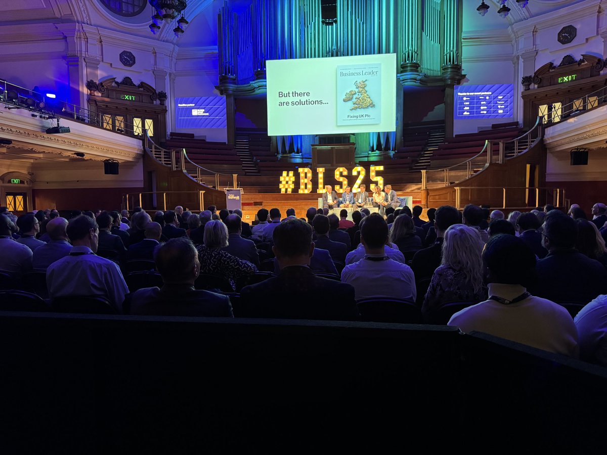 The <a href="/businessleader/">Business Leader</a> Summit is under way! Great turnout 

#BLS25