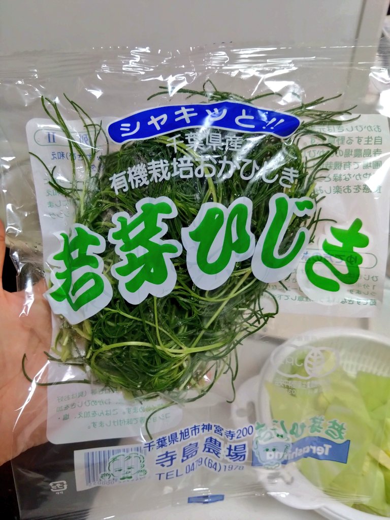 今日の夜ごはん
・豚もやしキャベツ炒め
・おかひじきのマヨ和え
・高野豆腐の煮物
#おうちごはん

初めておかひじき食べてみた！
クセがなくて食べやすい🙌✨
いつも同じ様な野菜使っちゃうからいろいろチャレンジしてみる💪