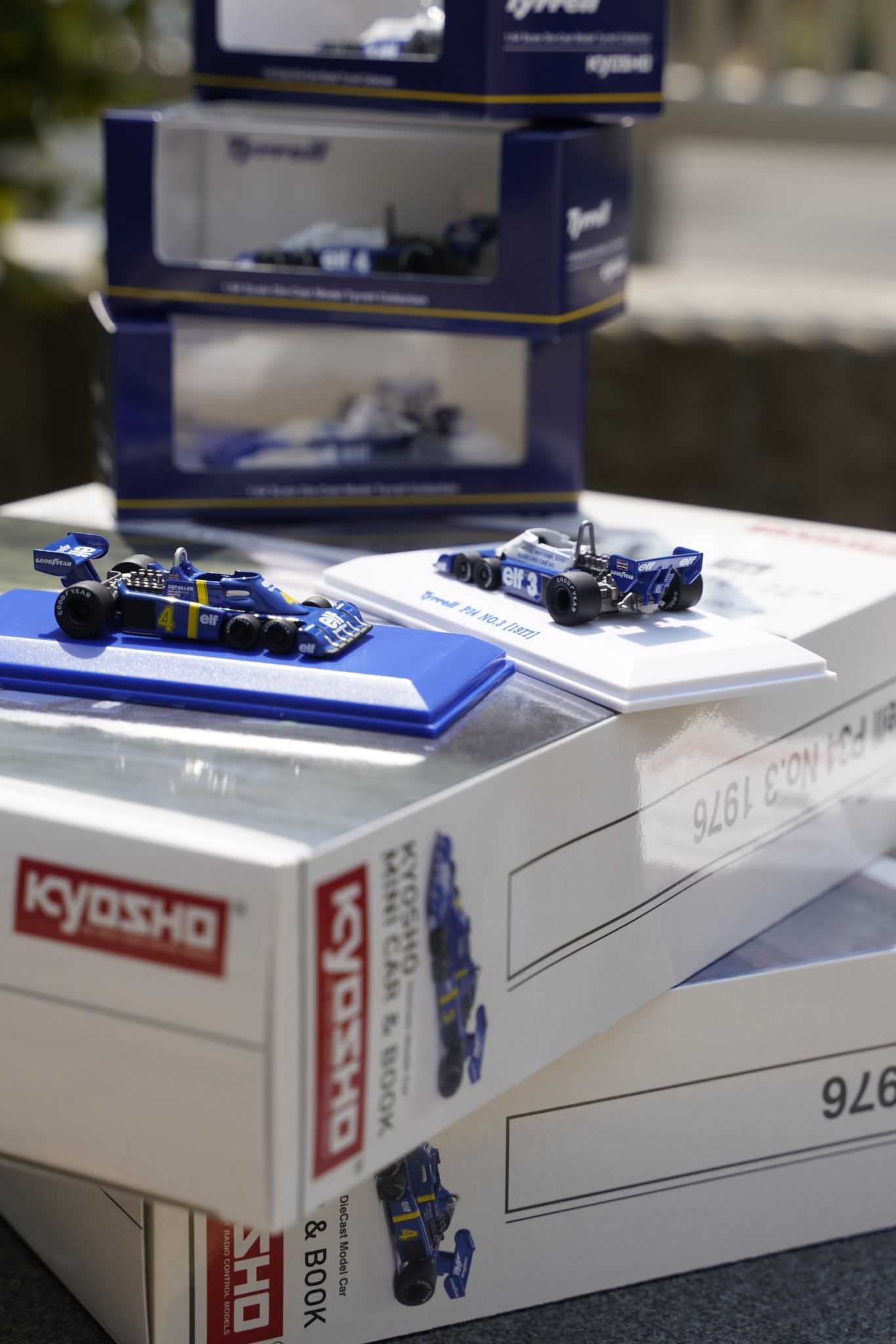 京商　ティレル　ミニカーコレクション　4台 Tyrrell Minicar Collection