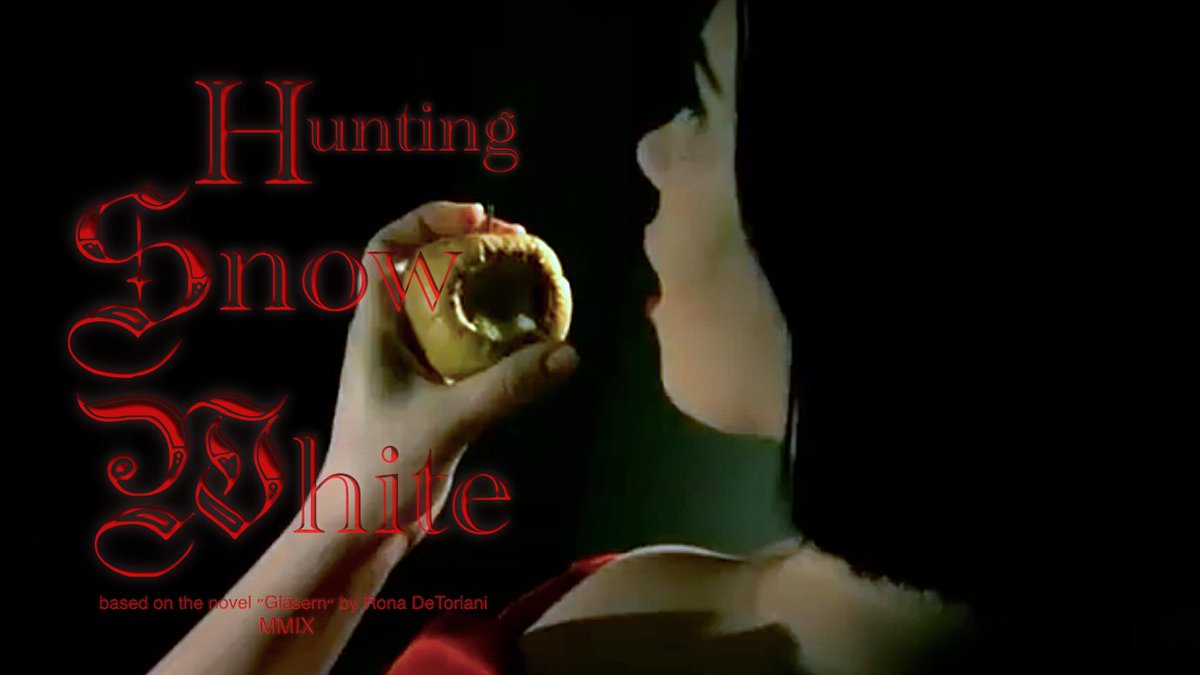 My first ever film project... 🍎⚰️
A mix of the Brothers' Grimm #SnowWhite &amp; Charles Perrault's La Barbe Bleu, based on my Bram Stoker Award-nominated novel "The Bloody Groom" (sadly currently out of print). So bite your apple, draw your rifles, and watch youtu.be/LdaKpbLYHeM