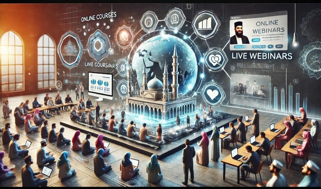 Virtual Learning &amp; Community Platform
A high-quality online learning space offering courses, webinars, and forums for all levels. Built on cutting-edge technology and strong community values, it ensures accessible, engaging, and ethical education aligned with Islamic principles.