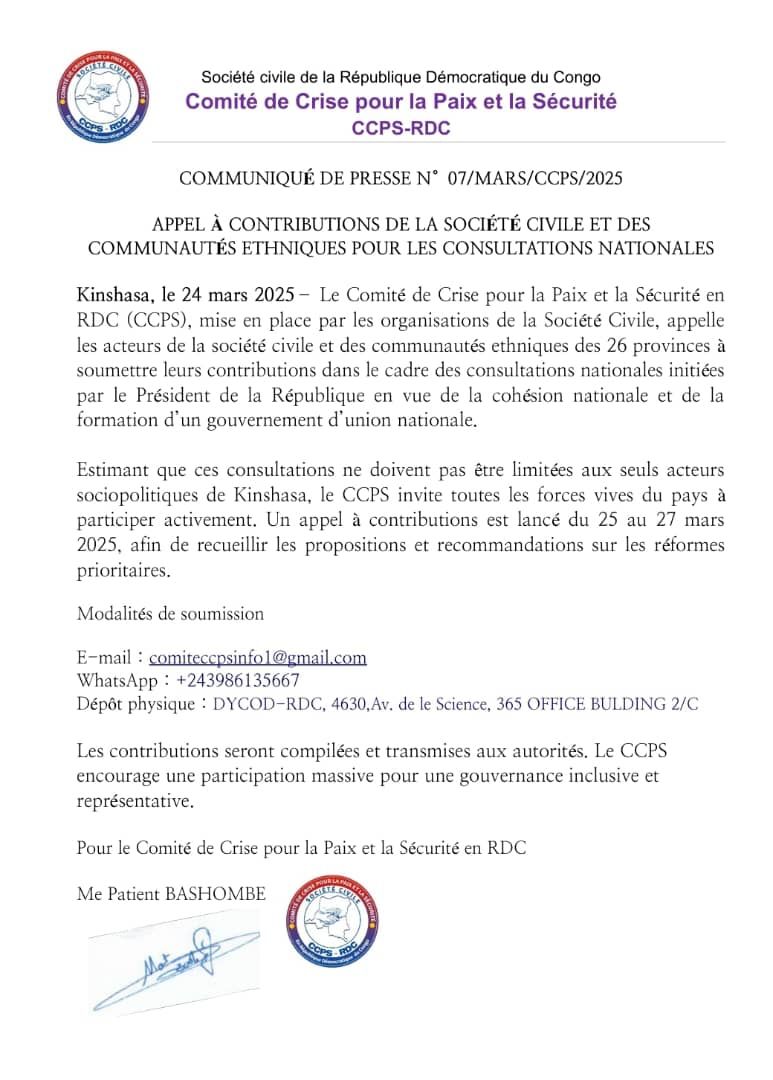 Patient BASHOMBE M tweet media