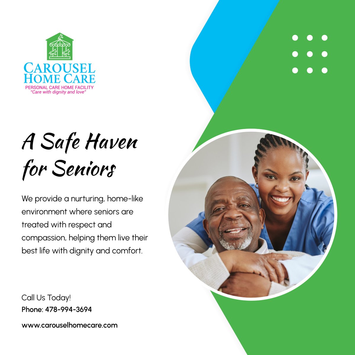 carouselhc's tweet image. Home is where the heart is. Our care home creates a warm, secure environment for seniors. Let us provide compassionate care. Reach out today for more information. 

#ForsythGA #AssistedLiving #HomeLikeEnvironment