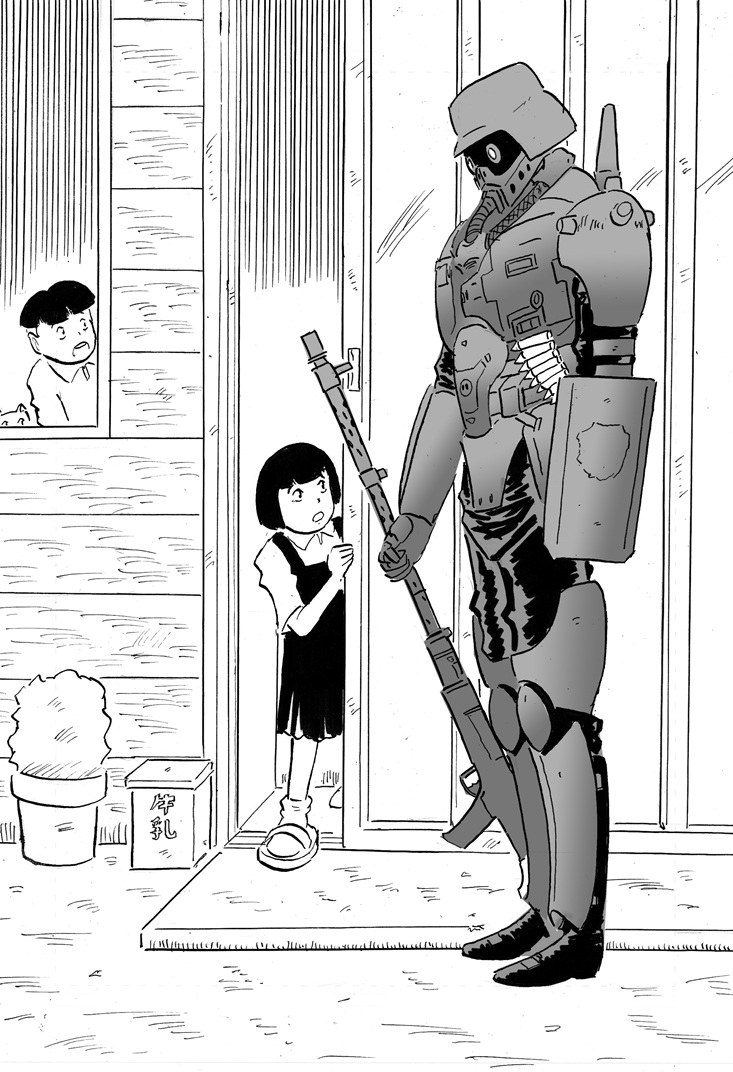 長屋とプロテクトギアはよく合う!? 