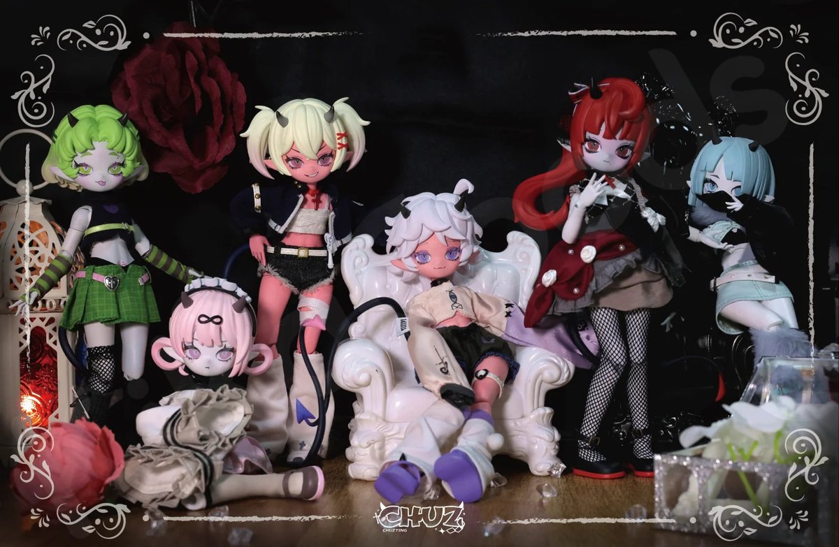 🥰Street Sweet and Coolシリーズ BJD可動フィギュア ブラインド