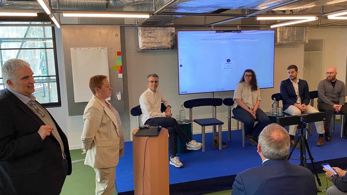 s-X-AIPI Project ๐ช๐บ (@s_x_aipiproject) on Twitter photo On Monday, 24 March, the <a href="/CircularTwAIn/">Circular TwAIn ๐ช๐บ</a> and <a href="/Re4dy_eu/">Re4dy</a> projects hosted the event "๐๐ฎ๐๐ฎ, ๐๐ & ๐๐ถ๐ด๐ถ๐๐ฎ๐น ๐ง๐๐ถ๐ป ๐๐ผ๐ป๐๐ฒ๐ฟ๐ด๐ฒ๐ป๐ฐ๐ฒ ๐ณ๐ผ๐ฟ ๐๐ณ๐ณ๐ถ๐ฐ๐ถ๐ฒ๐ป๐ ๐ฎ๐ป๐ฑ ๐ฆ๐๐๐๐ฎ๐ถ๐ป๐ฎ๐ฏ๐น๐ฒ ๐ ๐ฎ๐ป๐๐ณ๐ฎ๐ฐ๐๐๐ฟ๐ถ๐ป๐ด" in Brussels, Belgium.
s-X-AIPI was there, too, On Monday, 24 March, the <a href="/CircularTwAIn/">Circular TwAIn ๐ช๐บ</a> and <a href="/Re4dy_eu/">Re4dy</a> projects hosted the event "๐๐ฎ๐๐ฎ, ๐๐ & ๐๐ถ๐ด๐ถ๐๐ฎ๐น ๐ง๐๐ถ๐ป ๐๐ผ๐ป๐๐ฒ๐ฟ๐ด๐ฒ๐ป๐ฐ๐ฒ ๐ณ๐ผ๐ฟ ๐๐ณ๐ณ๐ถ๐ฐ๐ถ๐ฒ๐ป๐ ๐ฎ๐ป๐ฑ ๐ฆ๐๐๐๐ฎ๐ถ๐ป๐ฎ๐ฏ๐น๐ฒ ๐ ๐ฎ๐ป๐๐ณ๐ฎ๐ฐ๐๐๐ฟ๐ถ๐ป๐ด" in Brussels, Belgium.
s-X-AIPI was there, too,