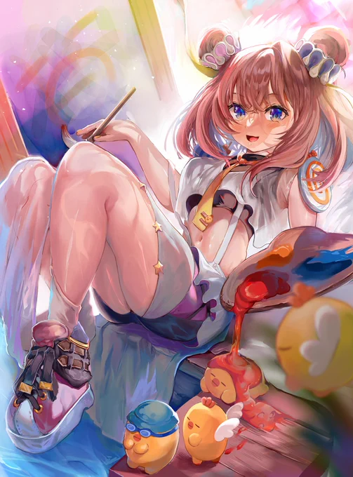 等身からデフォルメまで描けます。※skeb外での依頼のやり取りは禁止されています。 