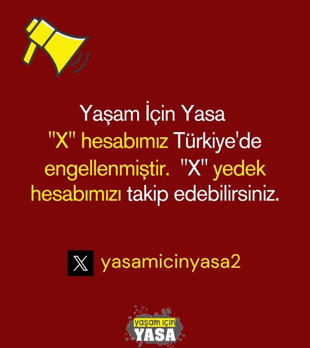 YasamİcinYasa tweet media