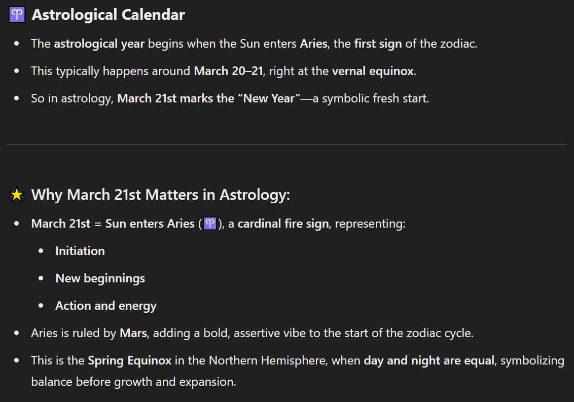 CrypDoMillions's tweet photo. ~ #BTC #GANN ~

Do you think it would be helpful if you had a chart like this that tracks the movement of the Sun based on the Astrolocal Calendar which starts the year on the Vernal Equinox being March 21st when the Sun enters Aries?

Do you see the importance of breaking above and holding 90°...

Blue dashed lines represents the start of every yr! 🔥