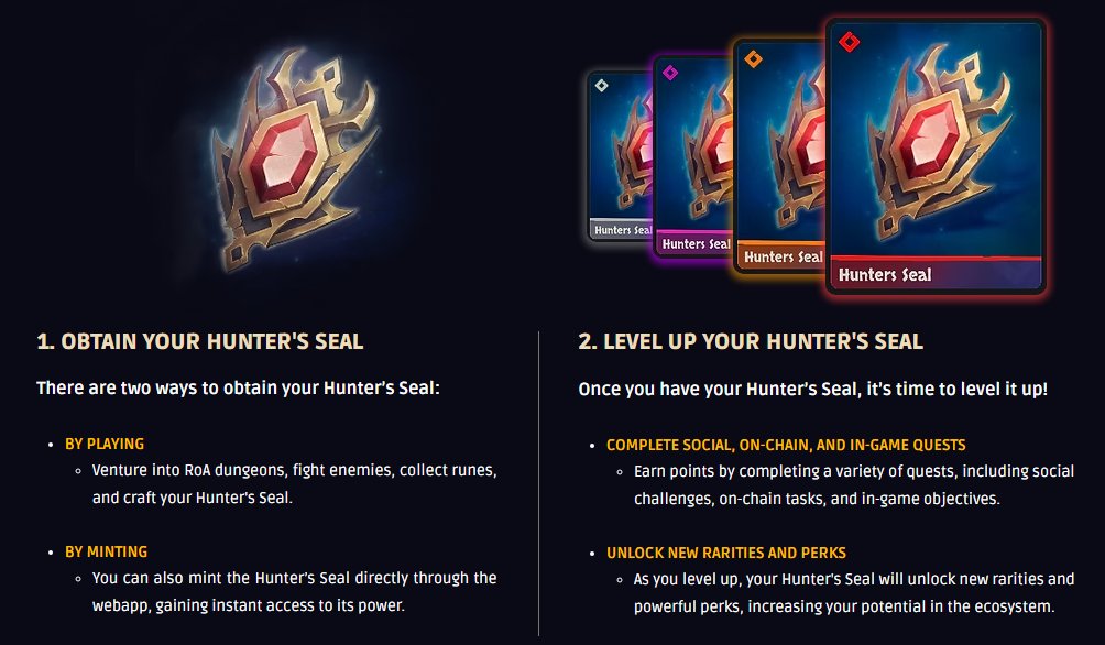 Play_On_Chain's tweet photo. 🚨 Big News from @RealmsOfAlurya !  

The new "Hunt &amp; Mint" event is finally coming! 👇🏼

🗓️ When?
Starts: April 14th
Ends: May 9th

All event details clearly explained in the comments below! 👇🏼🧵 https://t.co/N6njrYgyiA