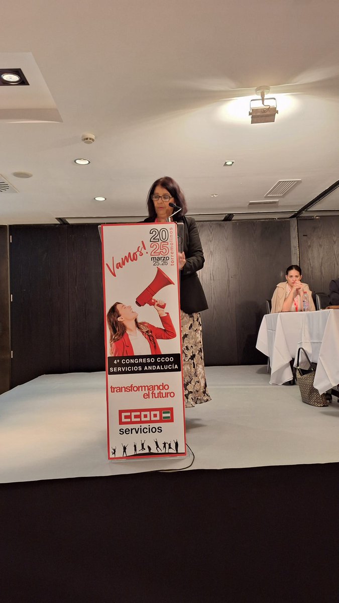 FSAN_CCOO's tweet photo. 🔴 IV Congreso FSAN Transformando el futuro 
Se aprueba por unanimidad el Informe de la Ejecutiva. Un gran trabajo sindical el de estos 4 años. 
Felicidades a todas las personas que formáis parte de esta Federación en Andalucía por el trabajo diario en vuestros centros. https://t.co/n5vo7oP6Lw