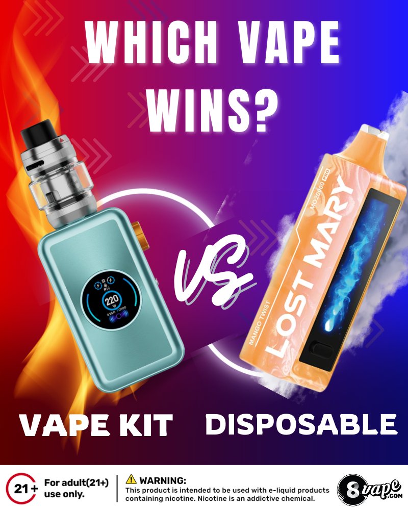 EightVape's tweet image. 💨 What’s Your Vibe?
Big clouds, more flavor, or easy on-the-go convenience? Cast your vote now! ⚡👇
🔗 Shop now: eightvape.com
#VapeKit #VapeLove #EightVape #VapePoll #CloudsOrConvenience