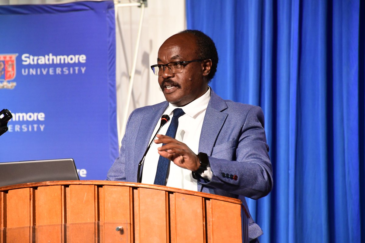 StrathU's tweet image. Giving anecdotes of his life stories, Prof.
@MIKEKURIA, demonstrated the impact of #personalizedattention; how it shaped his academic journey and influenced his role as a father.

#SUnique #BeStrathMore #SUreFuture