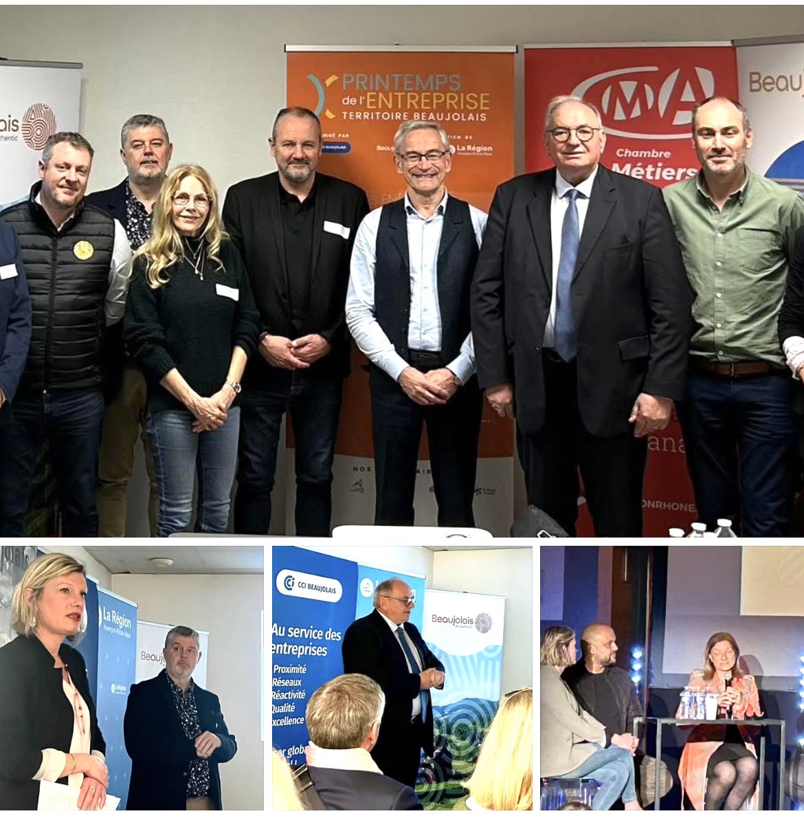 🟡 LE PRINTEMPS DE L’ENTREPRISE : une première!
Riche de sa diversité multisectorielle, le Beaujolais Val-de-Saône se distingue comme un moteur économique offrant de nombreuses opportunités professionnelles. Les entreprises ouvrent leurs portes : voilà un bel événement collectif!