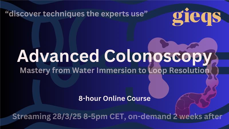 🔍 Advanced Colonoscopy Mastery Course!

🩸 Live cases. Real teaching. No filters. 📹

🩺 Learn how to self-diagnose and improve with the Essential 10.

📅 28th March 2025 | ⏲️ 08:00–17:00

🔗Register now 👉 gieqs.com/pro-content/380

#endoscopy #GiTwitter #gastroenterology #UZGENT